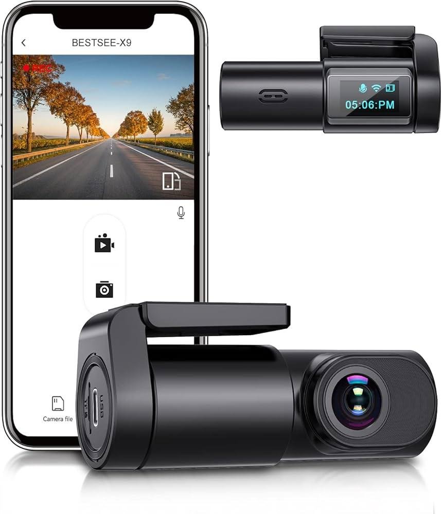 Covert security camera with companion phone app